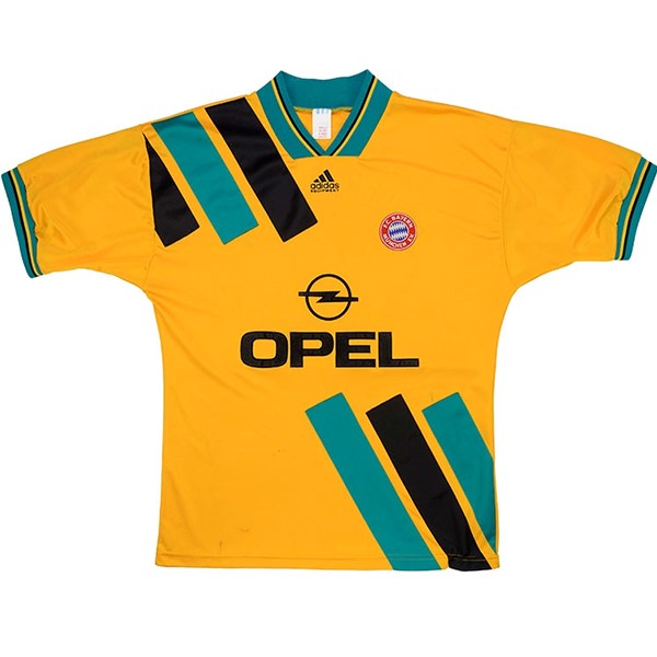 Authentic Camiseta Bayern 2ª Retro 1993 1995 Amarillo